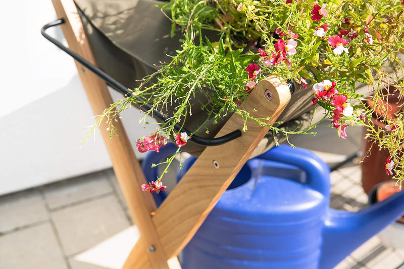 Hochbeet Grow für ganze Säcke mit Erde - Gemüsebeet Kräuterbeet - Beet für Terrasse Balkon & Garten