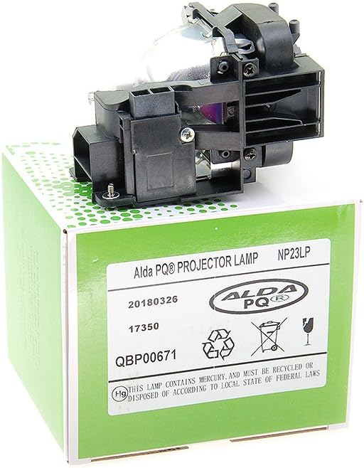 Alda PQ Premium, Beamer Lampe kompatibel mit NEC NP-P401W, NP-P451W, P501X, NP23LP, 100013284 Projek