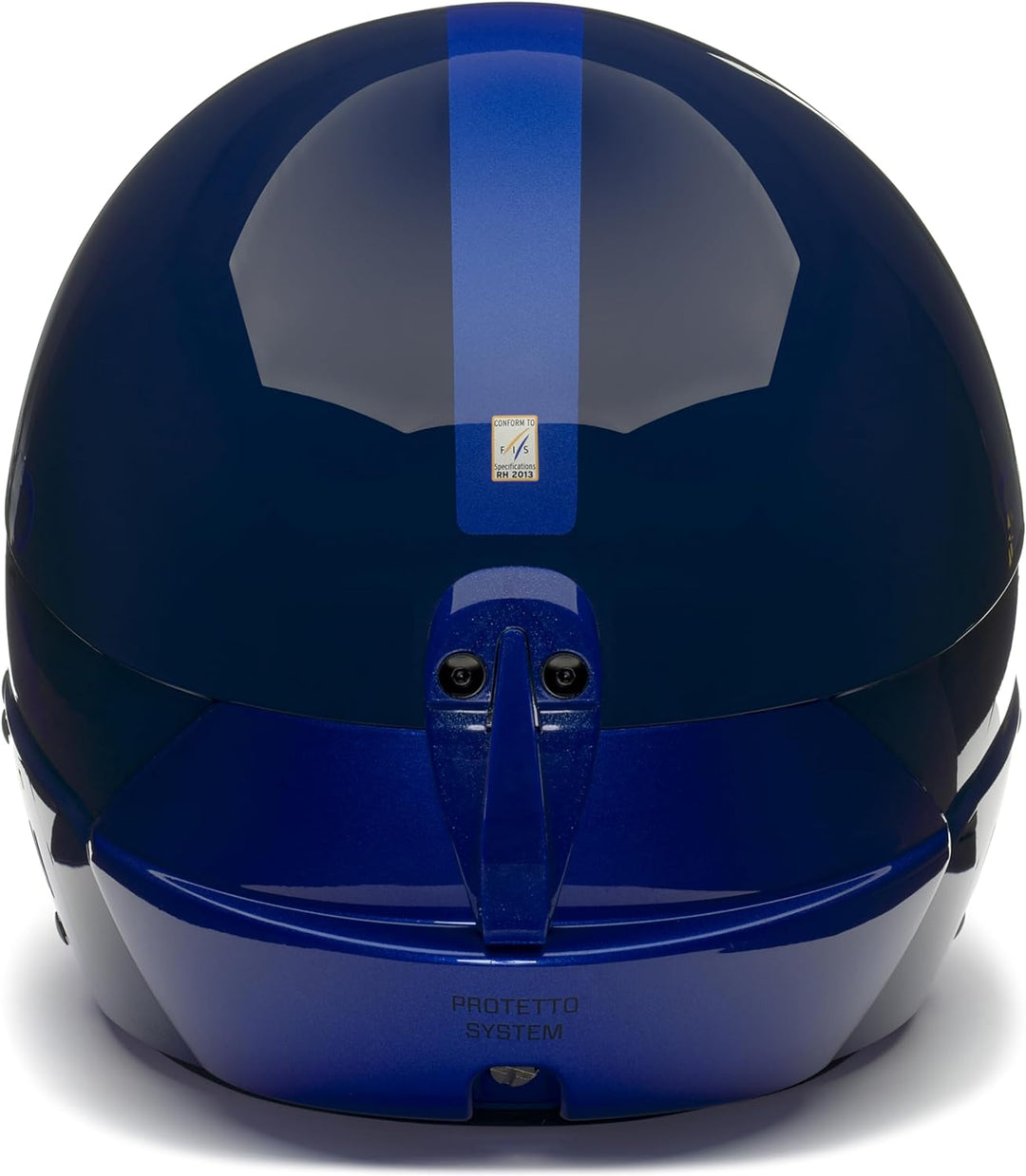 Briko Unisex – Erwachsene Helm Helmet, Shiny Downriver Blue-Metal Royal Blue, 62