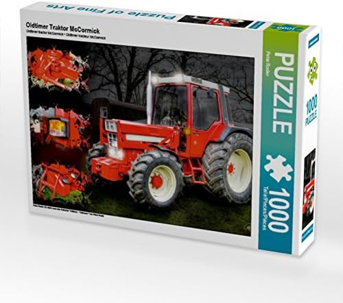 CALVENDO Puzzle Oldtimer Traktor McCormick 1000 Teile Lege-Grösse 64 x 48 cm Foto-Puzzle Bild von Pe