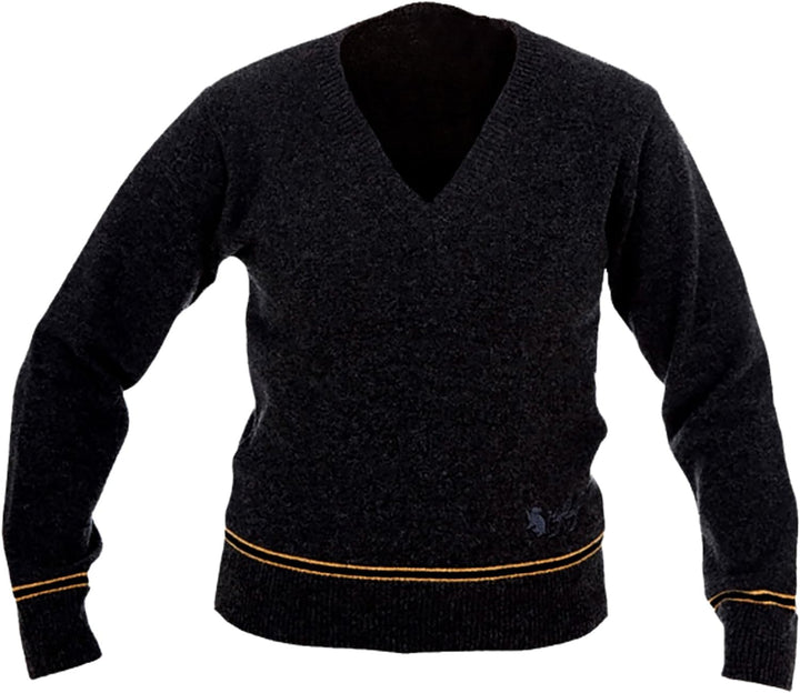 Harry Potter Hufflepuff Hogwarts Sweater Pullover direkt vom Filmausstatter Made in Schottland Lammw