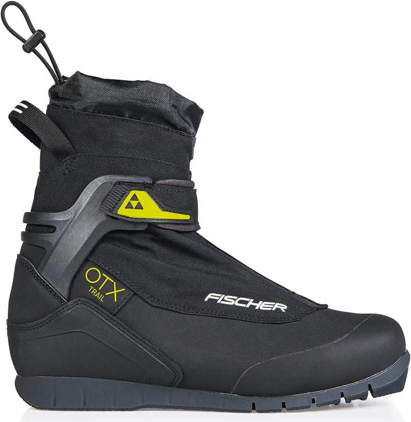 Fischer OTX Trail Turnamic Backcountry XC Skischuhe Herren Schwarz/Gelb 39, Schwarz/Gelb 39