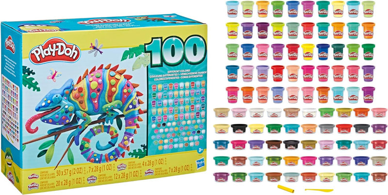 Play-Doh F46365L1 Wow 100 Compound Variety Pack, Multi