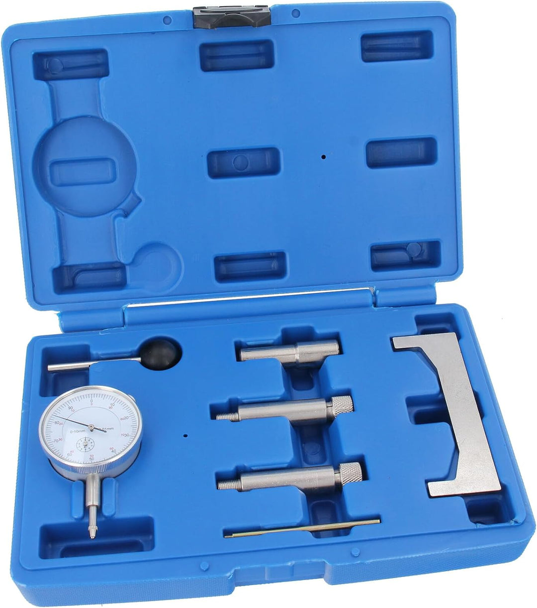 Einspritzpumpe Einstellwerkzeug Einstellen Messuhr Förderbeginn Dieselpumpe 7-teilig