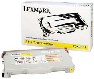 Lexmark 20 K0502 Toner Laser Cartridge 3000páginas gelb Tonerkassette für Laserdrucker (gelb, Lexmar