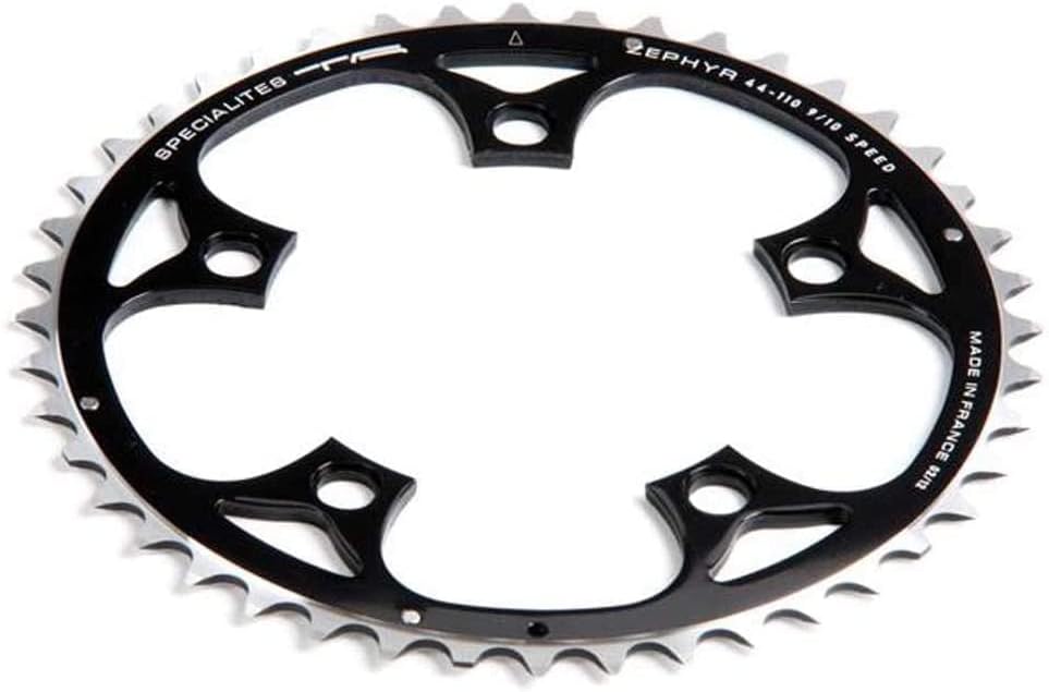 Spécialités TA Zephyr Compact 5-armig, 110 Stück, 9/10-fach Kettenblatt Outer 48t Schwarz, Outer 48t