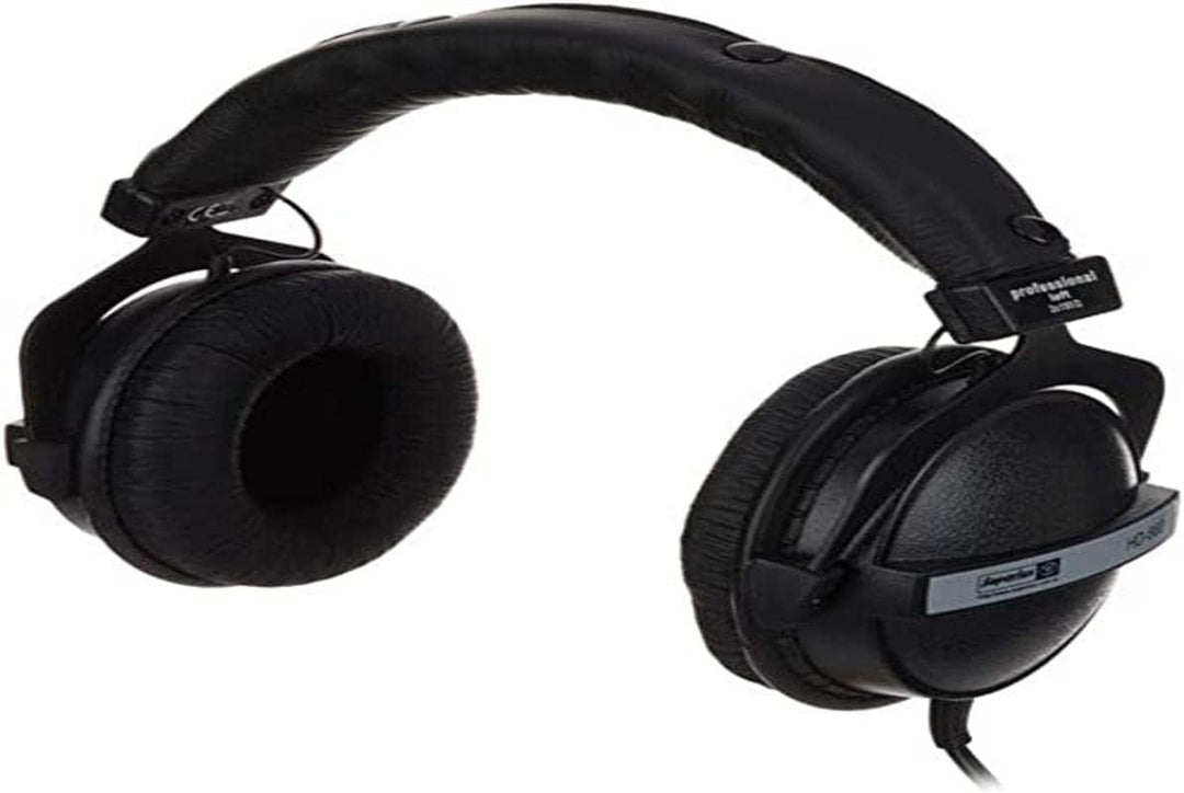 SuperLux HD660 Geschlossene Bügelkopfhörer, Schwarz/Weiss