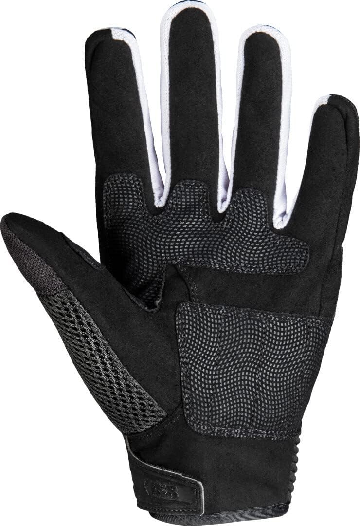 IXS Samur-Air 2.0 Motorradhandschuhe (Black/White,L)