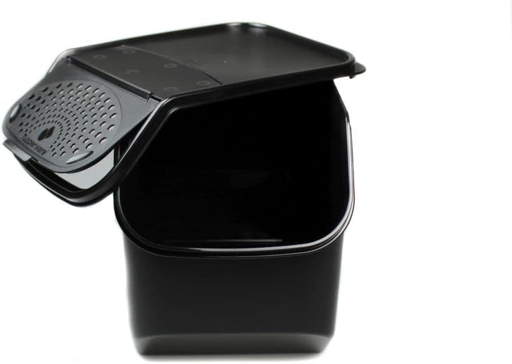 Tupperware Kartoffel-Lager 8,3 L schwarz Kartoffellager Kartoffelmeister