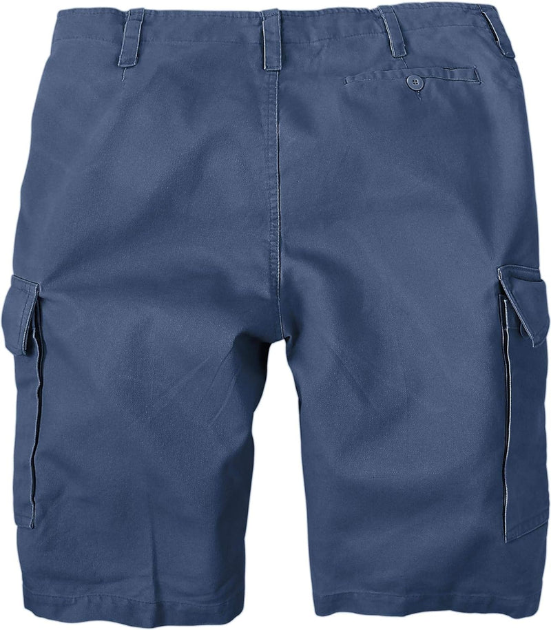 normani Herren Bermudashorts/Freizeitshorts aus robustem Moleskingewebe Blau XXL, Blau XXL