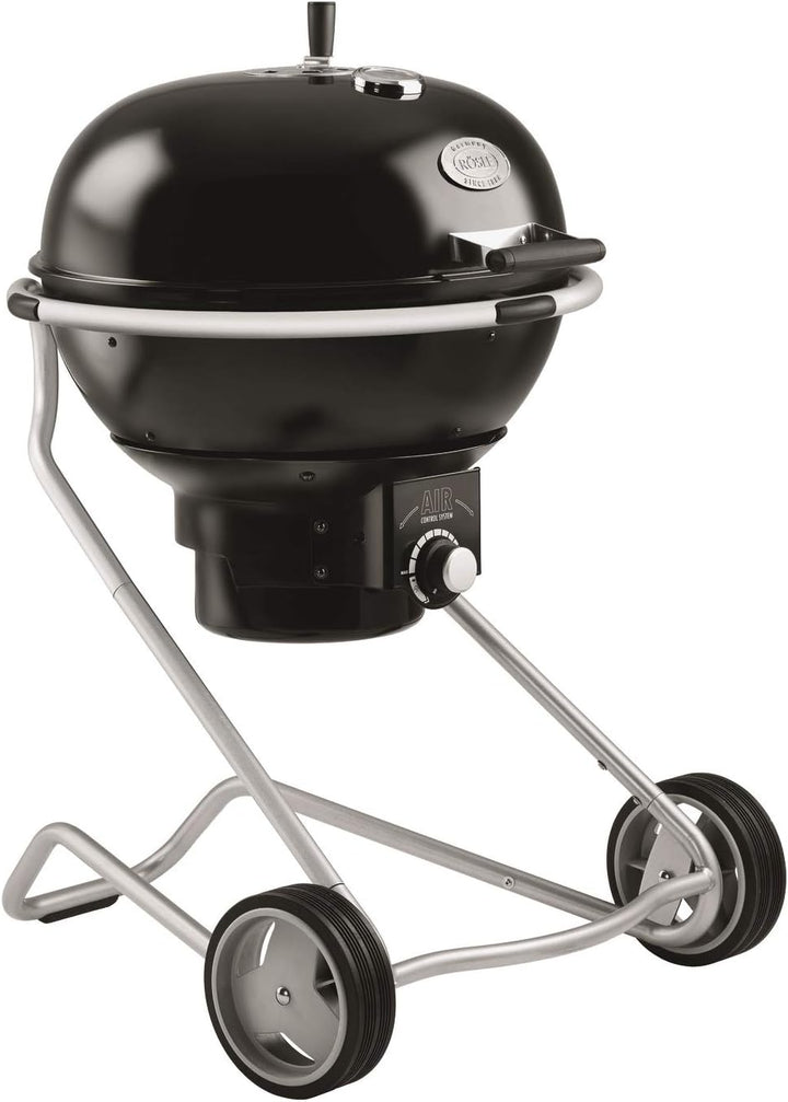RÖSLE Holzkohle-Kugelgrill No.1 AIR F60 Hochwertiger Kohlegrill mit Air Control System & Ablagetisch