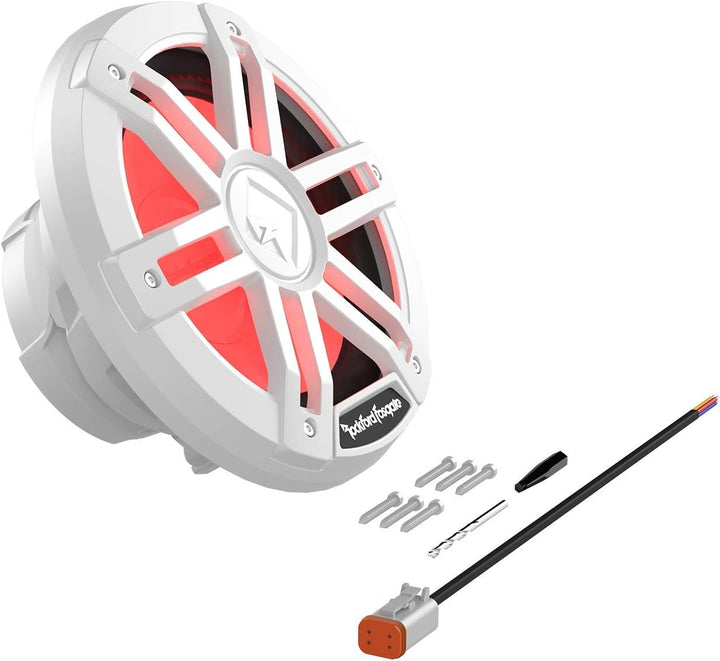 Rockford Fosgate Marine M1D2-8 Color OPTIX - 20cm D2 Subwoofer weiss