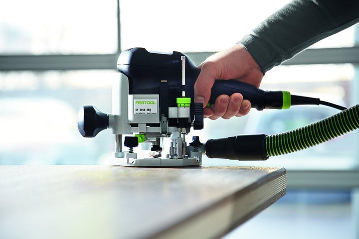 FESTOOL Oberfräse OF 1010 EBQ-Set + Box-OF-S 8/10x HW im neuen Systainer T-LOC