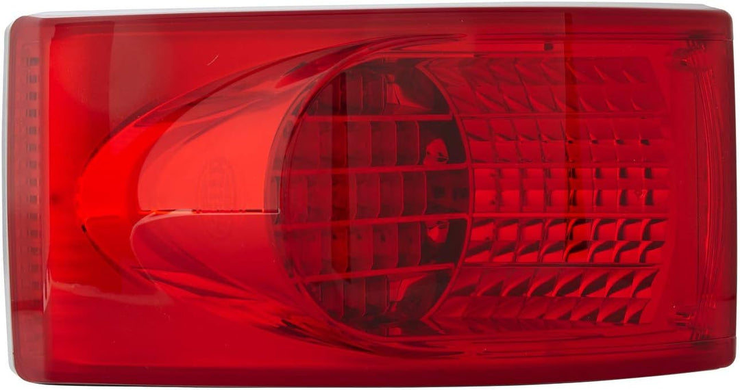 HELLA - Heckleuchte - LED - 24V - Einbau/geschraubt - Lichtscheibenfarbe: rot - LED-Lichtfarbe: rot