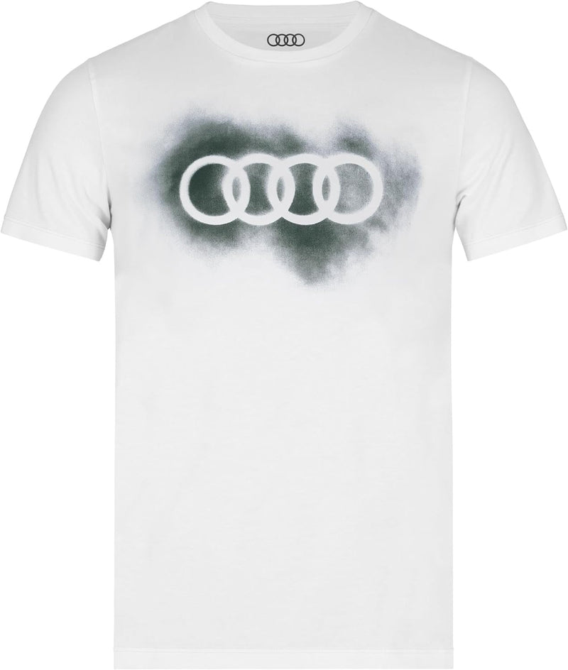 Audi Herren 3132200203 T-Shirt, Weiss, M