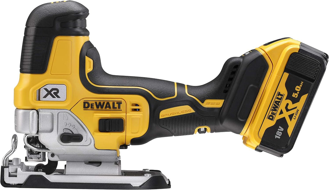 DeWalt DCS335P2-QW 18V Xr Body Grip Jigsaw Kitted, 2 x 5.0 Ah