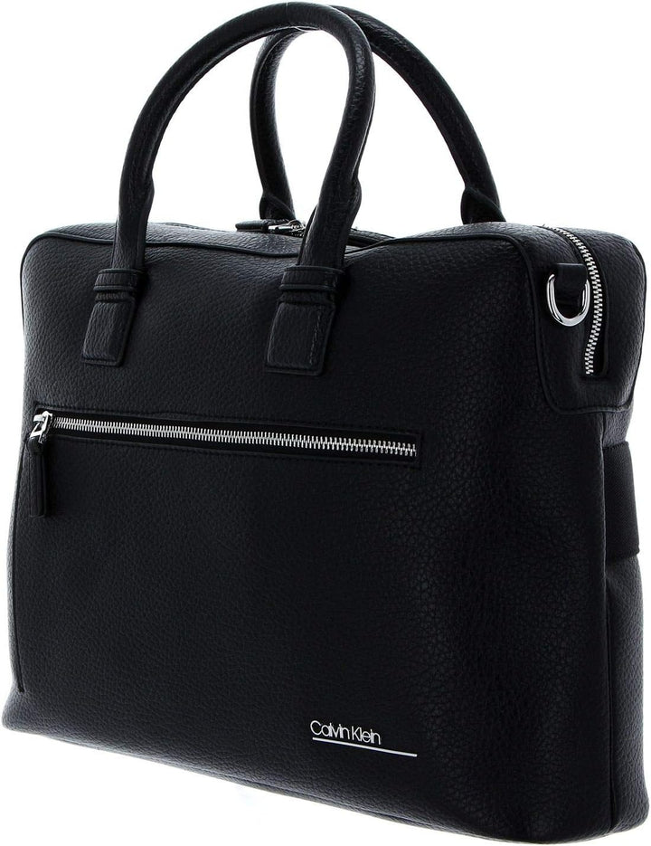 Calvin Klein Herren Messenger Bag Laptop Bag W Pocket Schwarz K50K505918-BAX