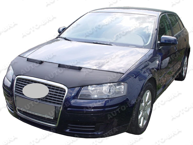 AB-00022 AUTO-BRA kompatibel mit Audi A3 8P 2003-2005 Haubenbra Steinschlagschutz Tuning Bonnet Bra