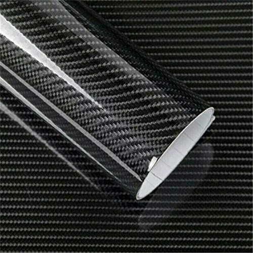 Baceyong 5D Car Carbon Vinyl Wrap Roll, Auto- und Motorrad-Selbstklebefolie, Innen- und Aussendekora