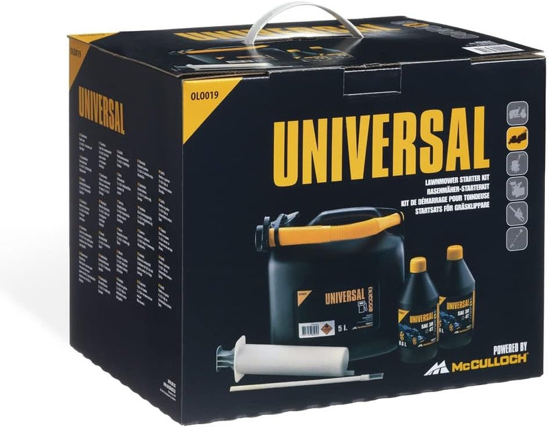 Gardena Universal Rasenmäher Starter-Set, OLO019: Starter-Set für Benzinrasenmäher enthält 4-Takt-Öl