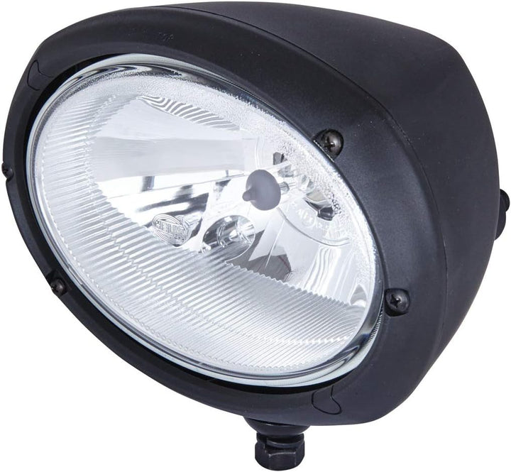 HELLA - Halogen-Hauptscheinwerfer - Oval 120 - 12V - oval - Referenzzahl: 12.5 - Anbau - glasklare S