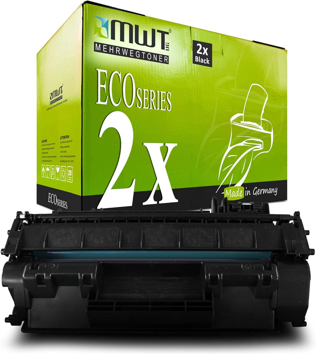 2X Kraft Office Supplies XXL Toner kompatibel für Canon I-Sensys MF 410 411 414 416 418 419 5840 588