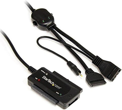 StarTech.com USB2SATAIDE USB 2.0 auf SATA/IDE Combo Adapter für 2,5/3,5 Zoll SSD/HDD 2.5 Inch/3.5 In