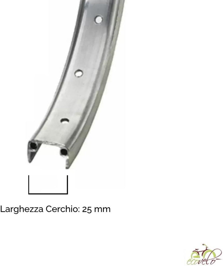 Vorderrad Felge 20 x 1,75 aus Aluminium + MTB Reifen 20 x 1,95 + Schlauch Mountainbike 20 Zoll