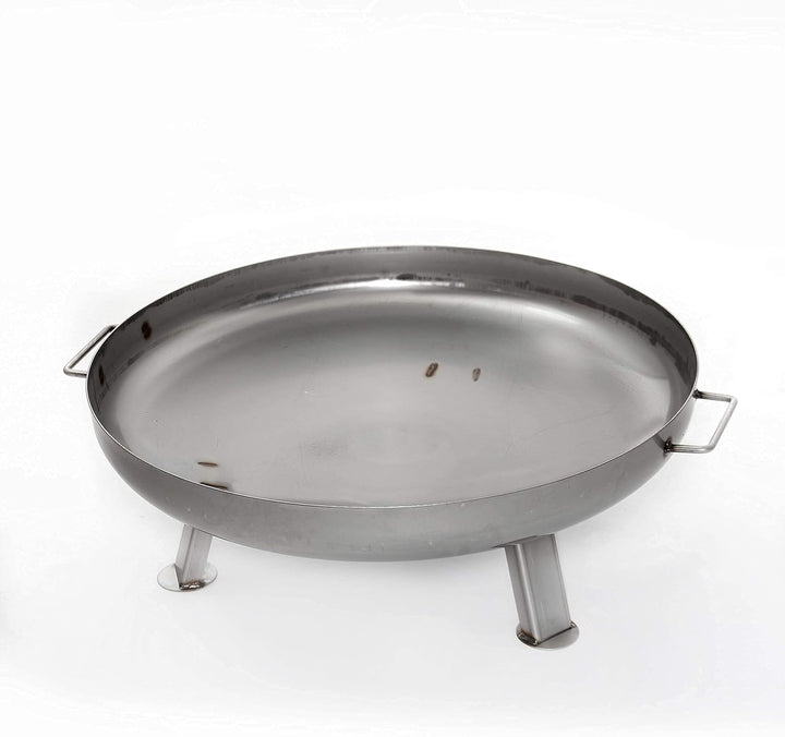 Czaja Feuerschalen® Edelstahl Feuerschale Bonn Ø 60 cm aus rostfreiem, hitzebeständigem Edelstahl, R