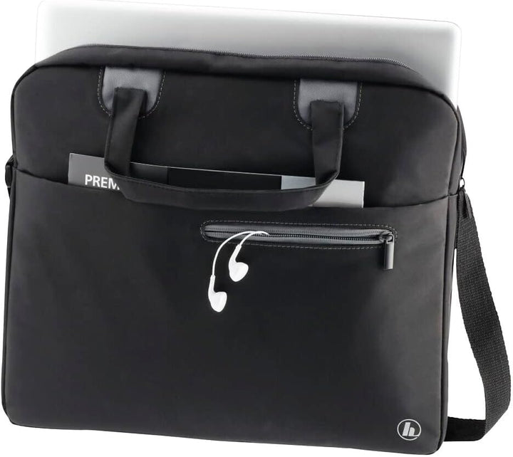 Hama Unisex Sydney Notebook Tasche (1er Pack) 15,6'' / 40 cm Schwarz Grau, 15,6'' / 40 cm Schwarz Gr