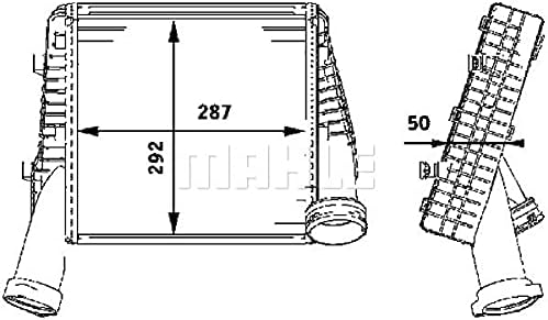 MAHLE CI 78 000P Ladeluftkühler BEHR PREMIUM LINE