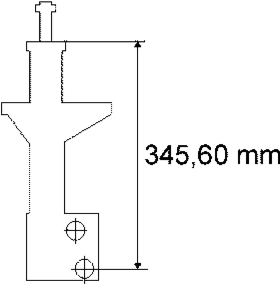 SACHS 170 381 Stossdämpfer Für Volkswagen PASSAT B3/B4 VARIANT (3A5, 35I) 1988-1997 Vorderachse Fede