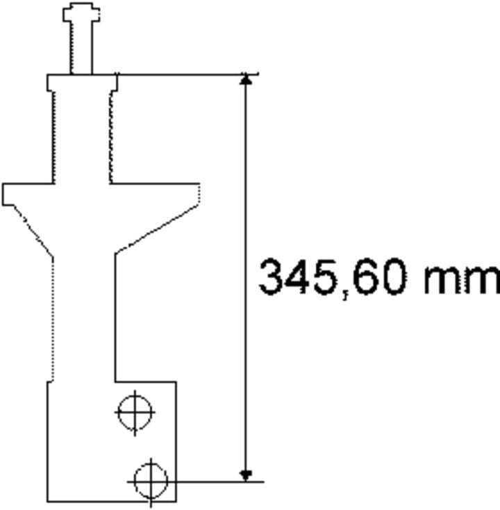 SACHS 170 381 Stossdämpfer Für Volkswagen PASSAT B3/B4 VARIANT (3A5, 35I) 1988-1997 Vorderachse Fede