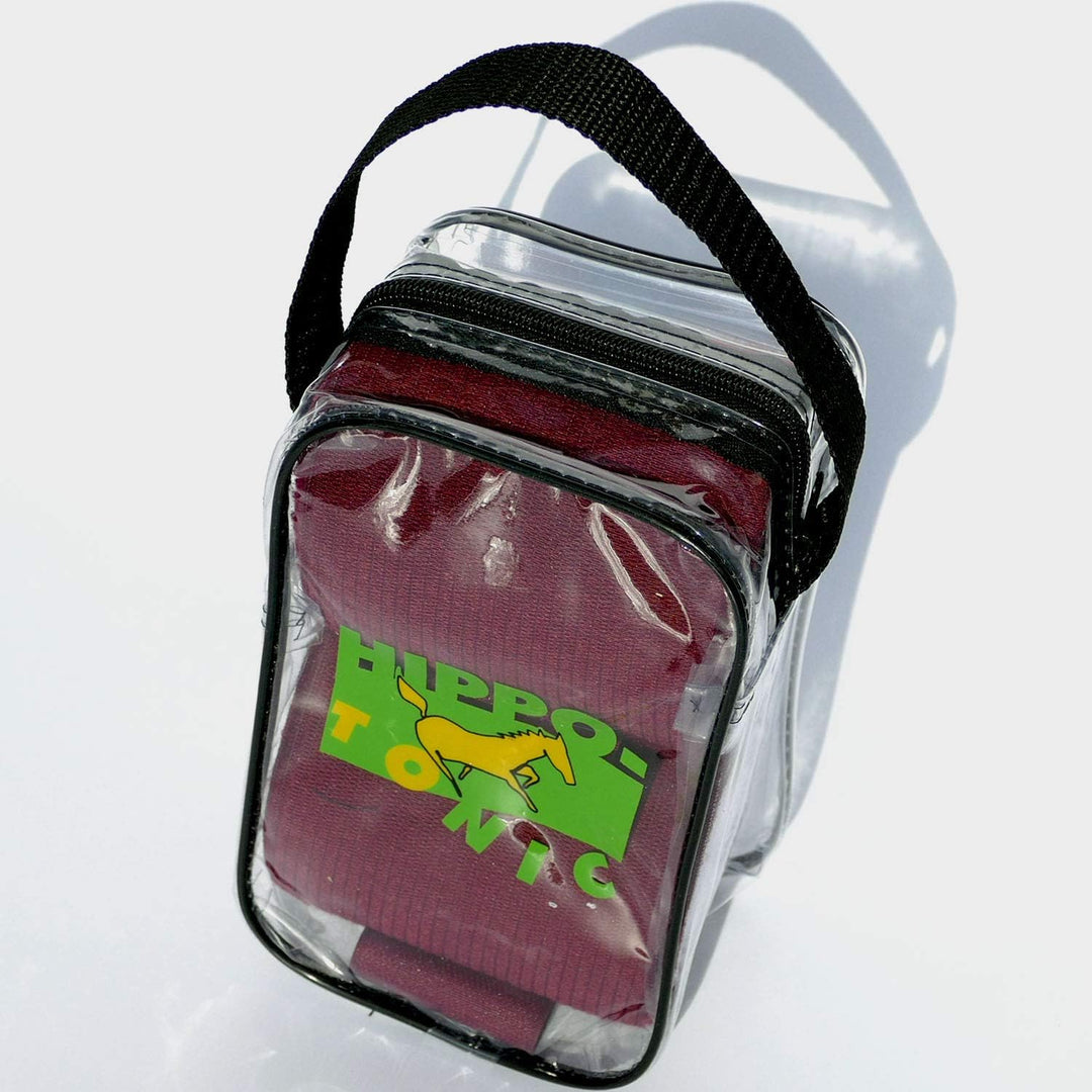 Hippo-Tonic 540010 Elastic Übungsbandagen Nicht zutreffend Burgunderfarben, Nicht zutreffend Burgund