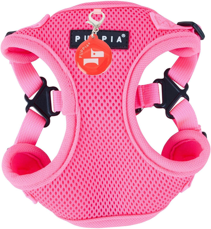 Puppia 4-Punkt Neon-Hundegeschirr für kleine und mittelgrosse Hunde - leicht und super weich in viel