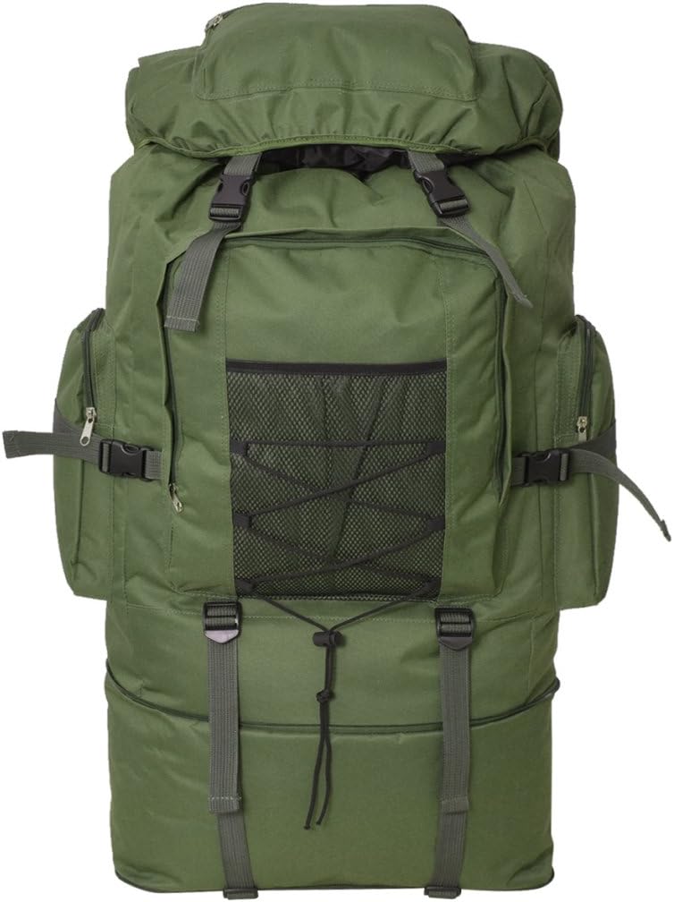 Festnight 100 L Armeerucksack Rucksack XXL Wanderrucksack Wandertasche 100 Liter Outdoor-Rucksack fü