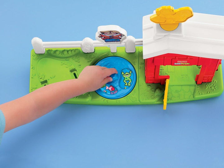 Mattel R6929-0 - Fisher-Price Little People Farm, mit viel Zubehör wie Tiere und Traktor