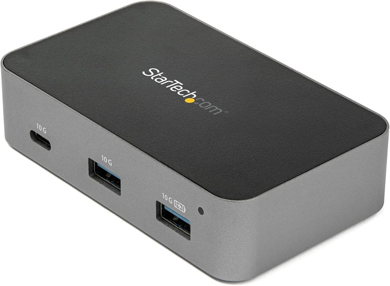 StarTech.com 3-Port-USB-C-Hub (LAN-Hub, 10 Gbit/s, 2x USB-A und 1x USB-C, 1m Hostkabel, powered, mit