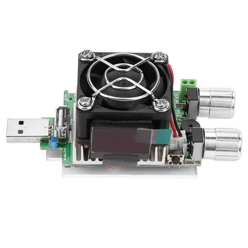 Elektronische USB-Last, 35-W-Leistungsmesser-Tester Batterietester mit LCD-Anzeige, einstellbarer Ko