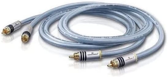 Oehlbach XXL Series 2 - High-End Stereo Audio Cinchkabel (Made in Germany, mehrfach Schirmung, HPOCC