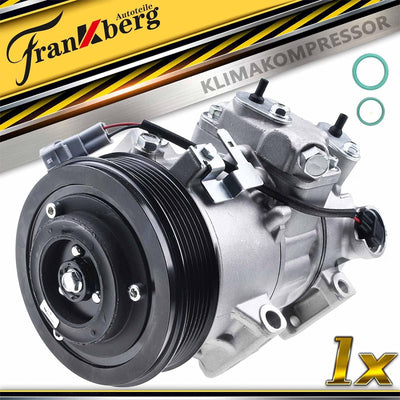 Frankberg Klimakompressor Klimaanlage Kompatibel mit RAV 4 III A3 2.0L Benzin 2008-2010 Replace# 883