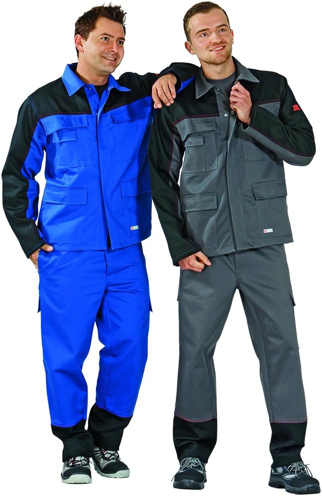 Planam Grösse 44 Herren Weld Shield Jacke grau schwarz Modell 5511 Grau/Schwarz 44, Grau/Schwarz 44