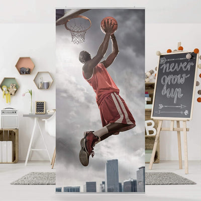 Raumteiler Kinderzimmer Thunder Storm Slam Dunk 250x120cm ohne Halterung, ohne Halterung