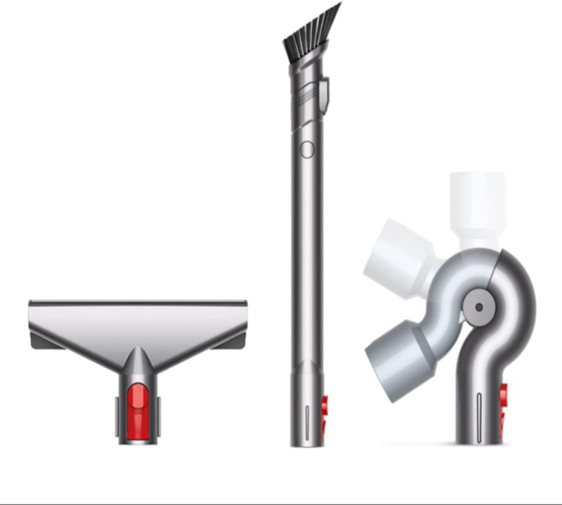 Dyson Komplettes Reinigungsset (kompatibel mit V8, V10 schnurfreien Staubsaugern), grau