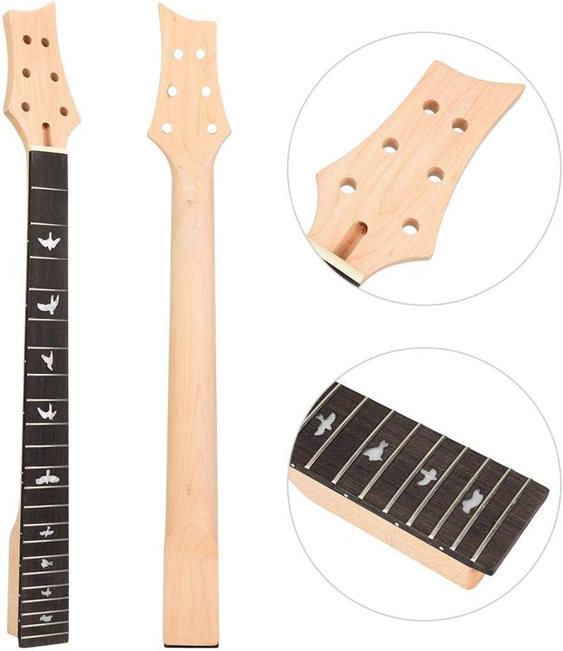 WNSC E-Gitarrenhals, Gitarrenersatzteile, Leichte Gitarrenwartung für E-Gitarre(GS55), Gs55