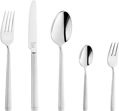 Zwilling 1000712 Besteck-Set, 68-tlg., Für 12 Personen, 18/10 Edelstahl/Hochwertiger Klingenstahl, S