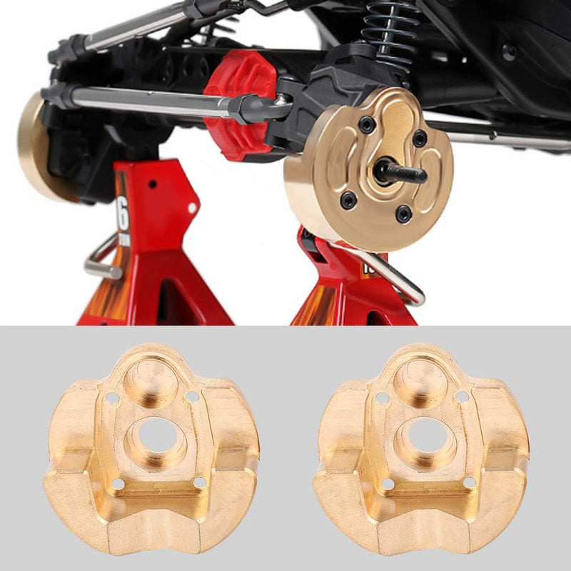 Rc Messing Schwergewicht, 2 Stück Messing Schwergewicht Rc Teile Zubehör Für Axial Capra1.9 Utb Scx1