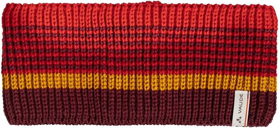 VAUDE Unisex Melbu Headband Iv Winter Stirnband, Rot, Einheitsgrösse EU