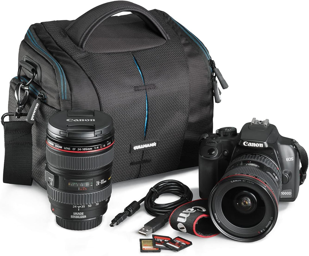 Cullmann - 97550 - Sydney Pro Maxima 120 Kameratasche, schwarz - Innenmasse 200x160x120mm - passend