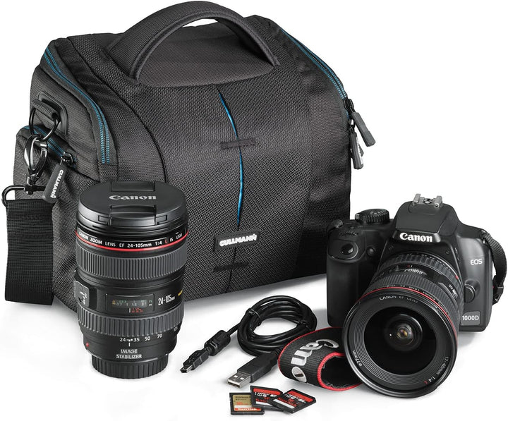 Cullmann - 97550 - Sydney Pro Maxima 120 Kameratasche, schwarz - Innenmasse 200x160x120mm - passend